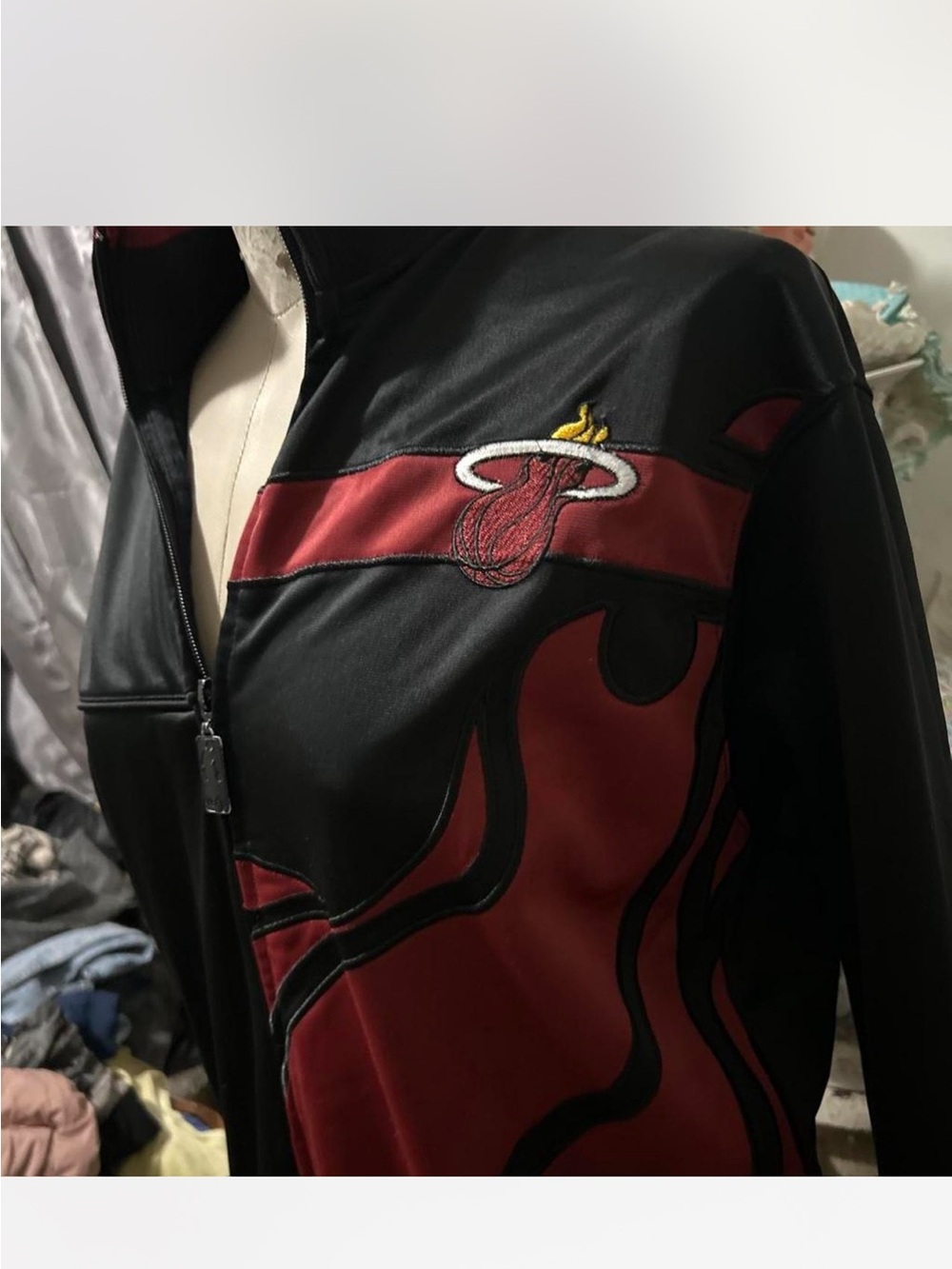 Unk Black and Red NBA Blue Label Jacket